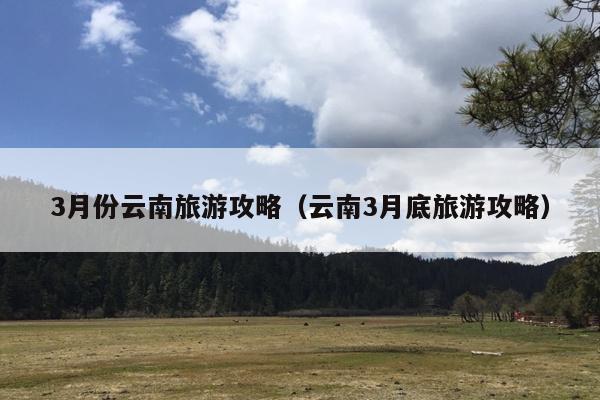 3月份云南旅游攻略（云南3月底旅游攻略）