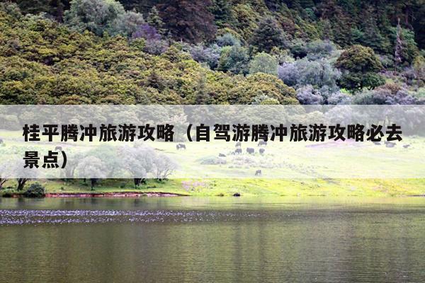 桂平腾冲旅游攻略（自驾游腾冲旅游攻略必去景点）